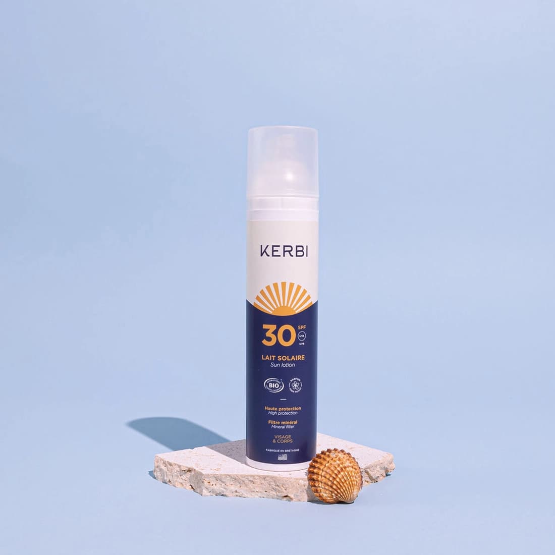 Crème solaire naturelle Kerbi spf 30