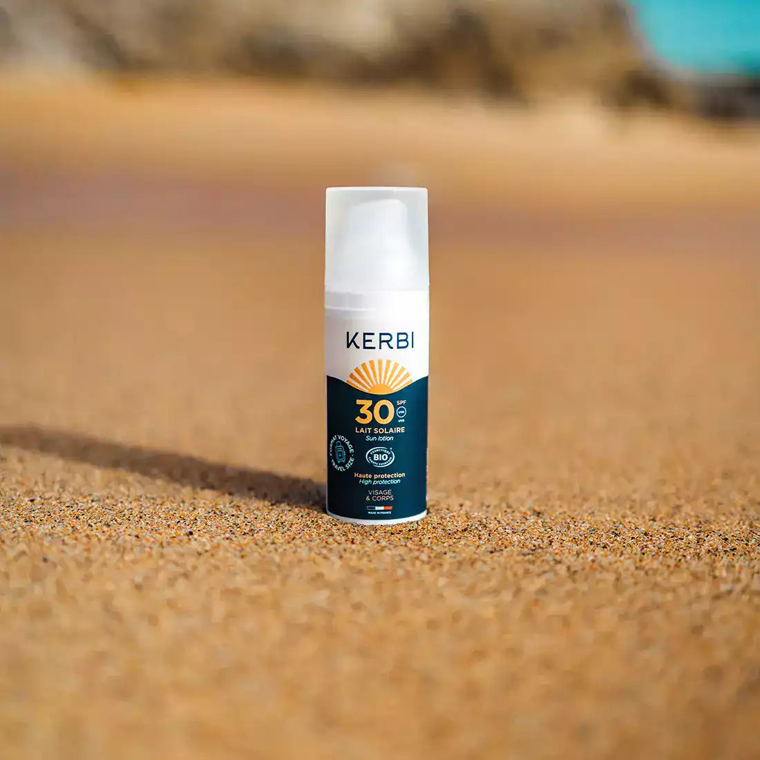 Creme solaire bio Kerbi SPF30 - Protection UV naturelle et respectueuse des océans