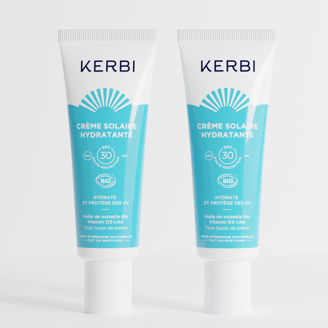Duo Crèmes Solaires Hydratantes SPF 30 Kerbi1