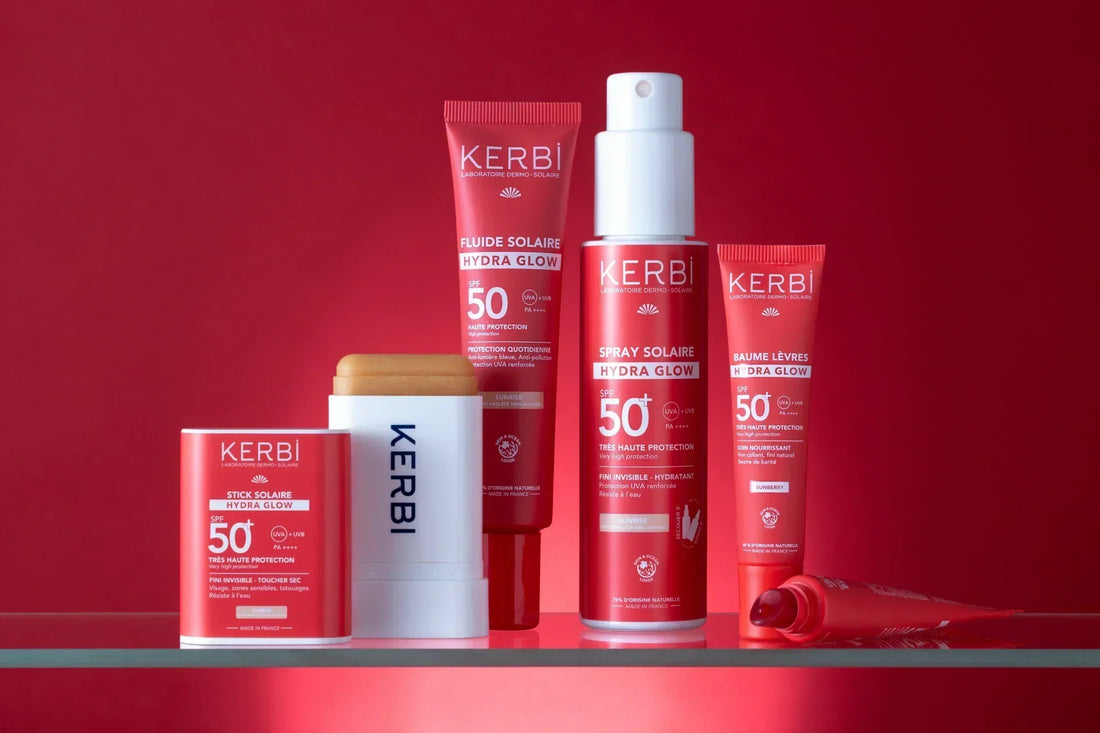Hydra Glow Kerbi : la vraie histoire de notre gamme solaire SPF50+