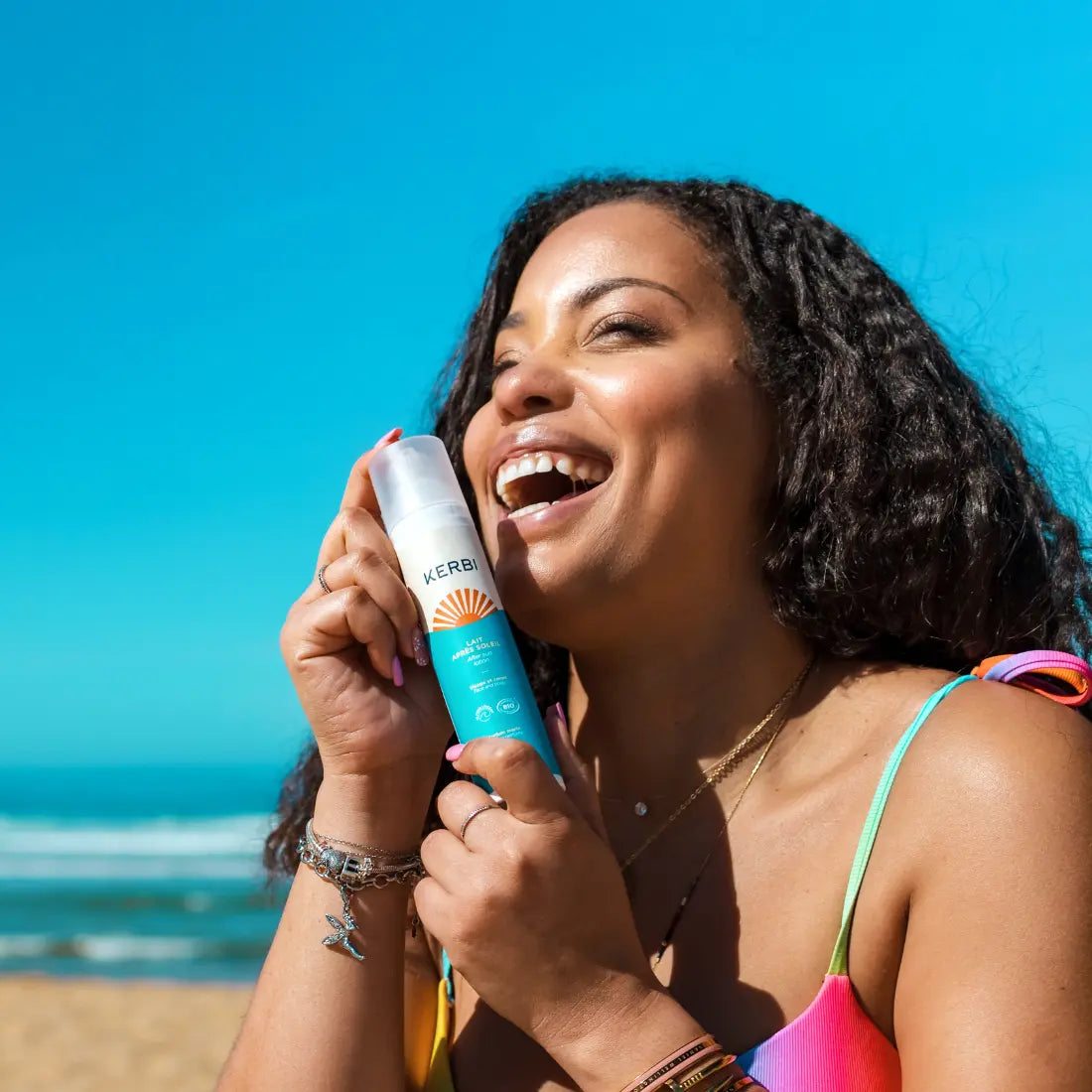 après soleil pour apaiser les coups de soleils 