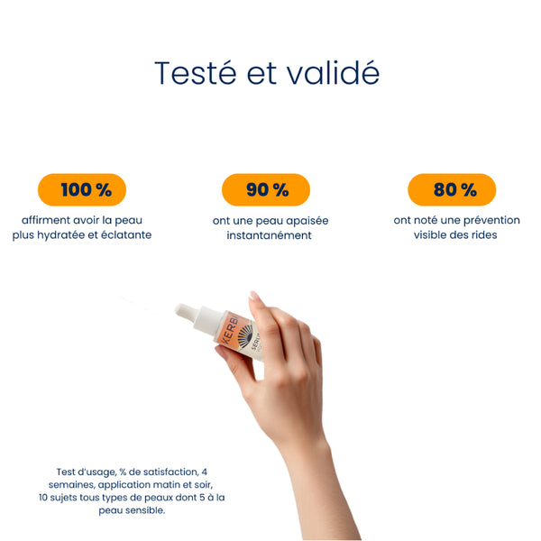 Témoignages sur le sérum hydratant Kerbi : les utilisateurs apprécient son efficacité à hydrater en profondeur, sa texture légère et son action nourrissante qui laisse la peau douce et éclatante.