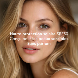 Crème visage hydratante SPF50