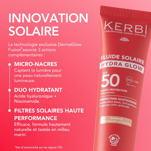 Fluide visage Hydra Glow SPF 50