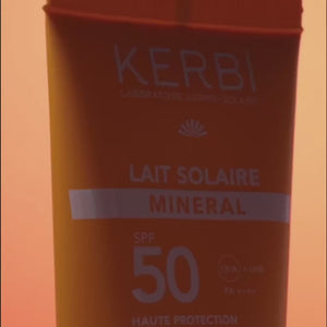 Lait solaire minéral SPF 50 – Sans parfum - 150g