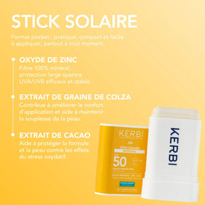Stick Solaire Minérale SPF 50